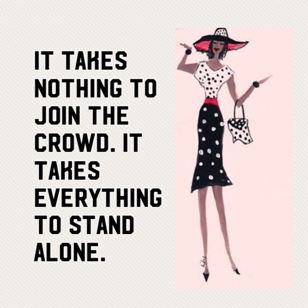Always dress to impress.